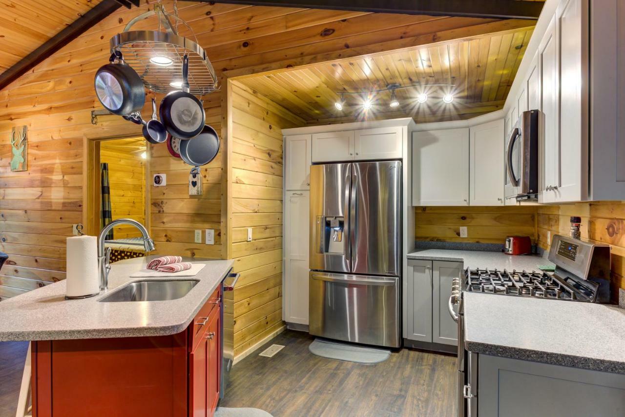 Coffee Creek Cabin Sautee Nacoochee Exterior foto