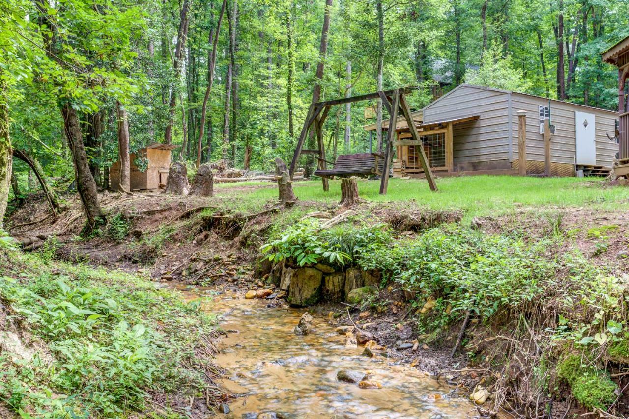 Coffee Creek Cabin Sautee Nacoochee Exterior foto